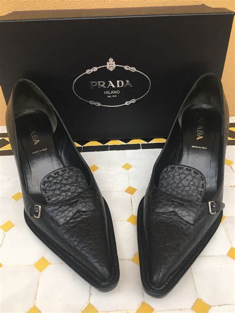 prada shoes with fur|original prada shoes.